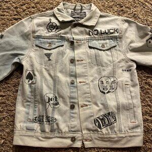 Other Men's Blue and Multi Jackets